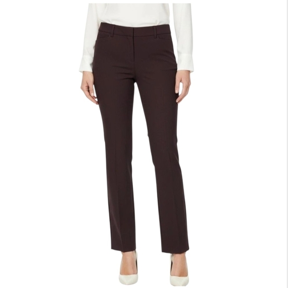 41 Hawthorn Becca Womens Chestnut Straight Leg Pants Stitchfix Casual,Work NWT - Picture 1 of 13